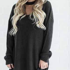 Boyfriend Choker Sweater